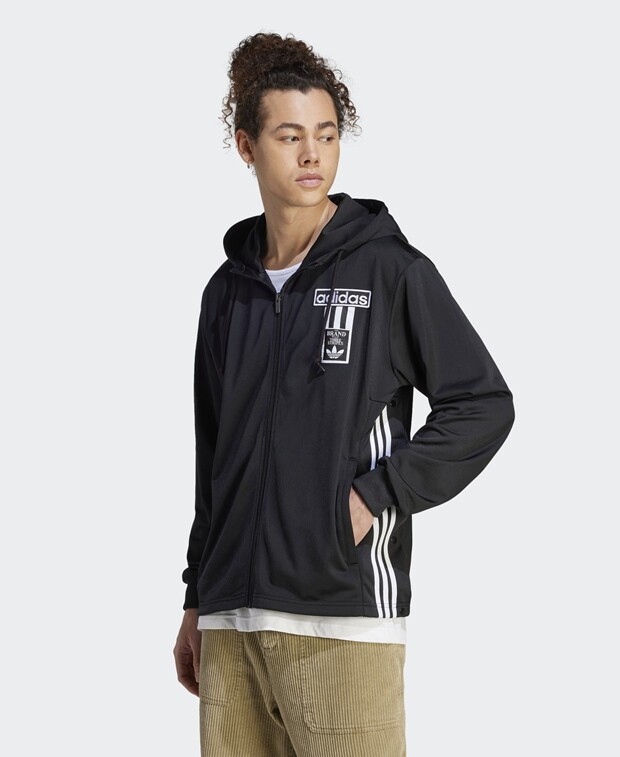 

Худи с капюшоном adidas Originals, черный