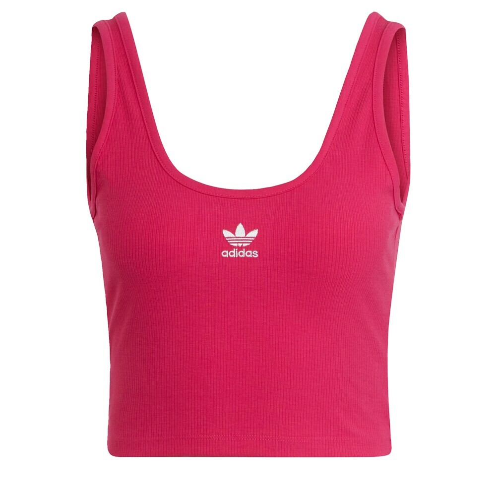 

Топ Adidas Essentials Rib, розовый