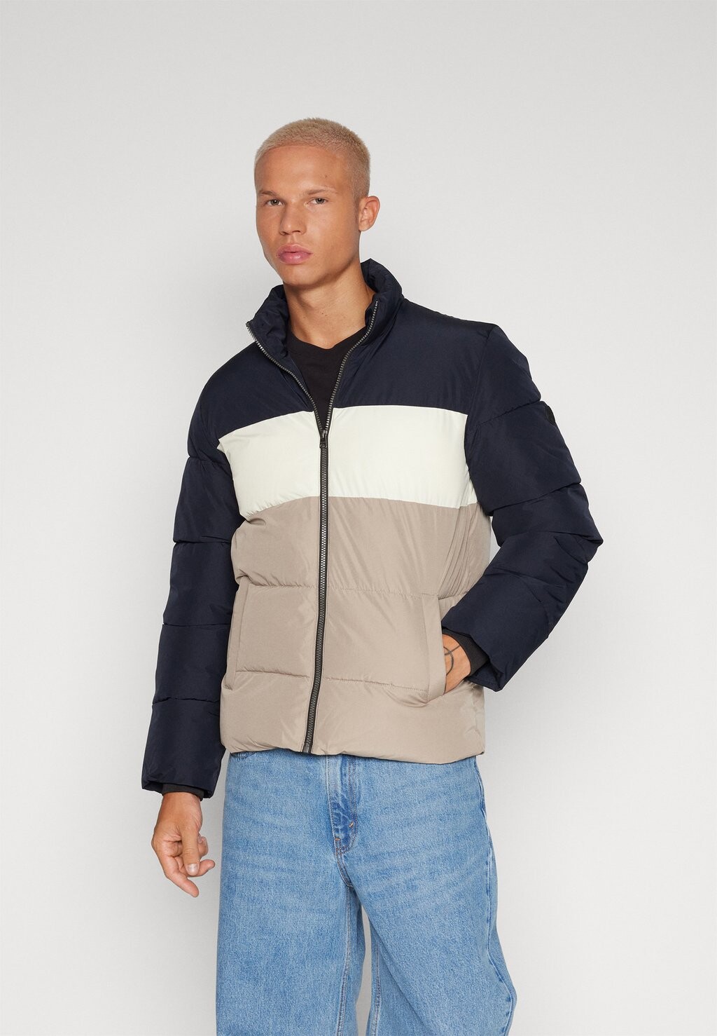 

Куртка зимняя Only & Sons ONSMELVIN LIFE PUFFER JACKET, темно-синий