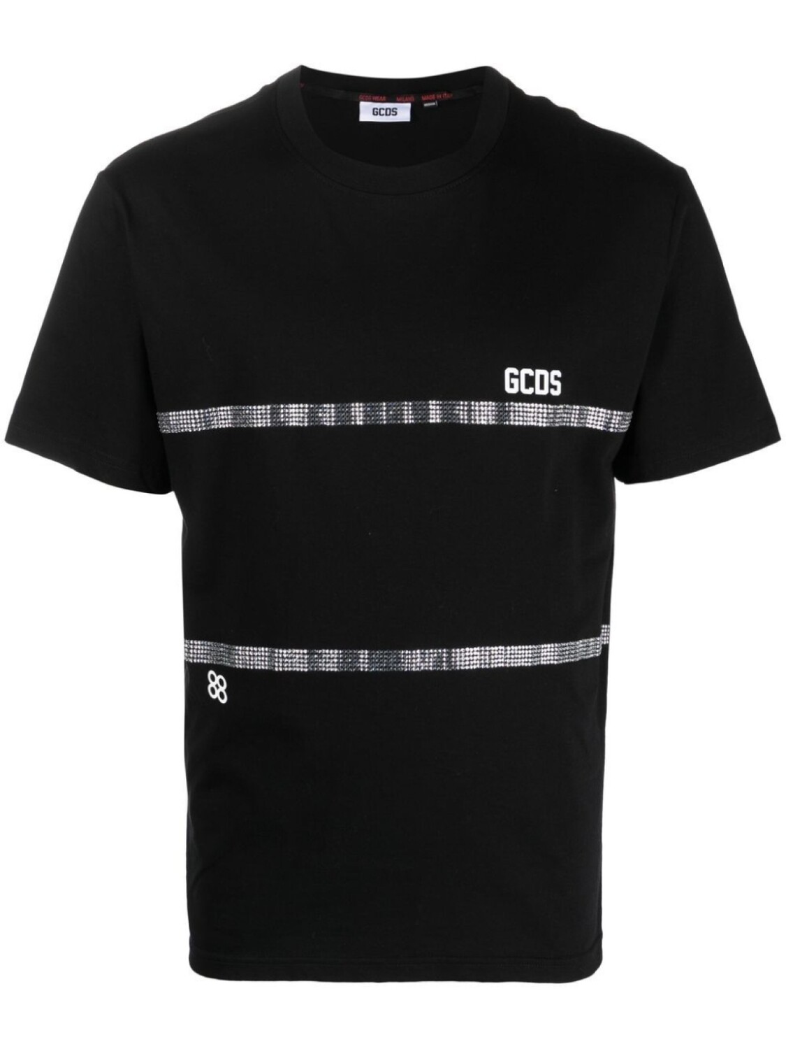 

Gcds crystal embellished T-shirt, черный