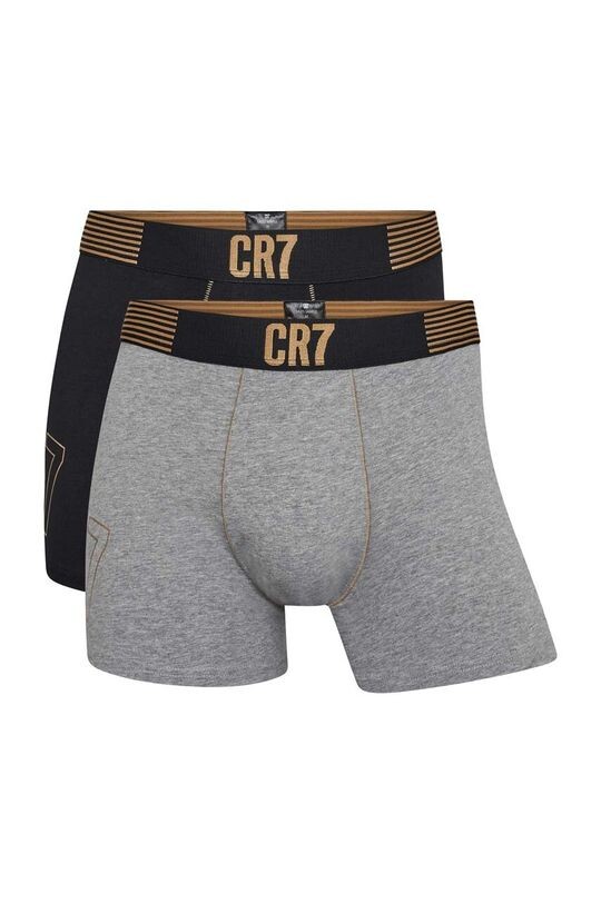 

Пары хлопковых боксеров , 2 CR7 Cristiano Ronaldo, мультиколор