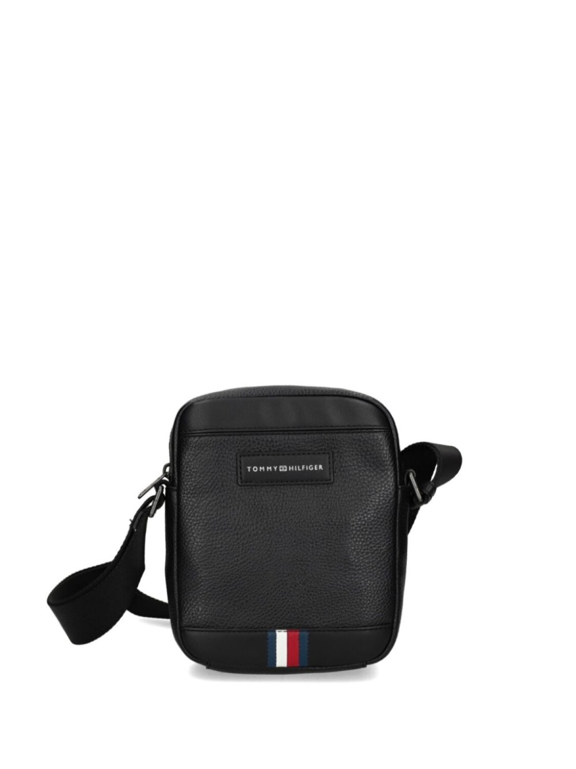 

Tommy Hilfiger сумка-мессенджер с аппликацией логотипа, черный