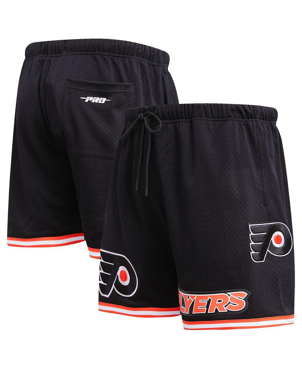 цена Черные мужские классические сетчатые шорты Philadelphia Flyers Pro Standard