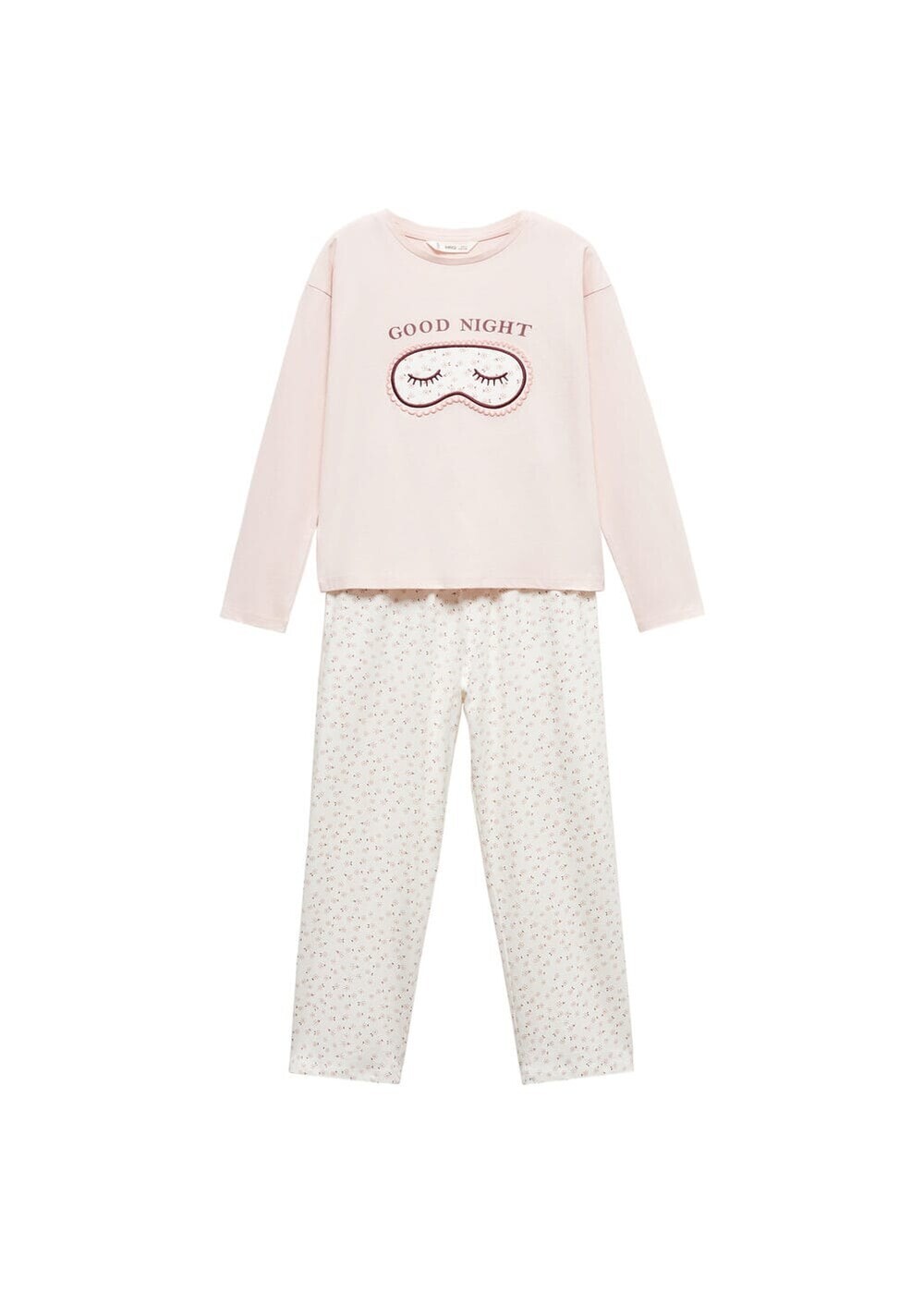 

Пижамы MANGO KIDS Mask, розовый