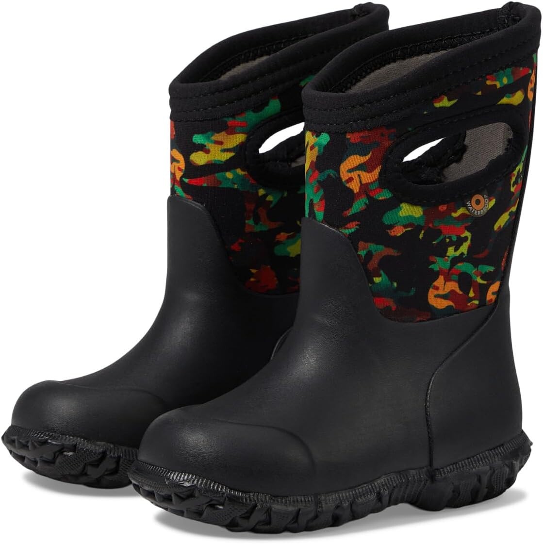 

Ботинки Bogs York Camo Dino, цвет Black Multi