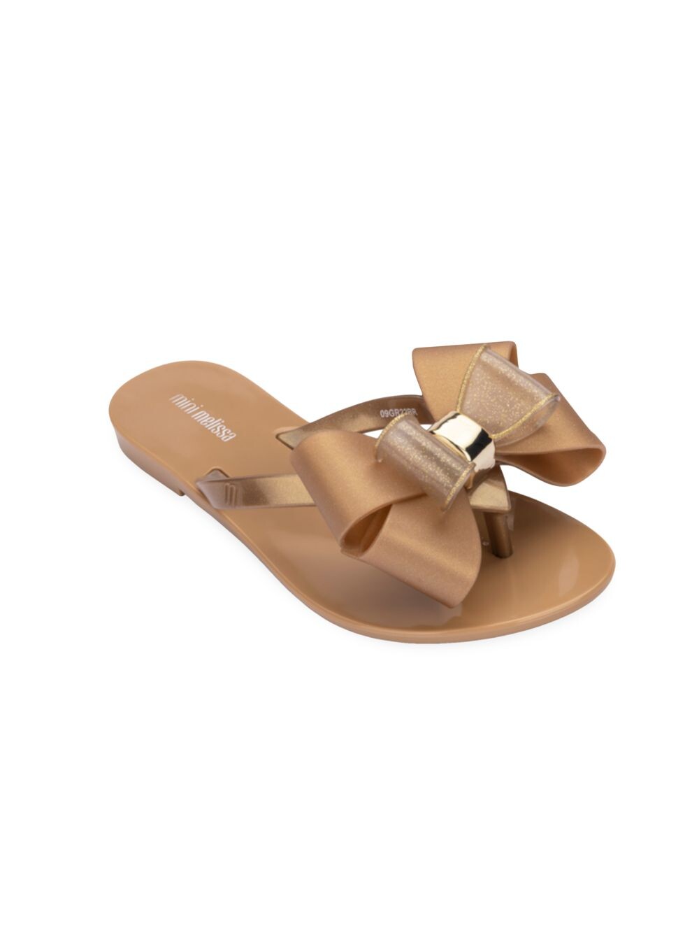 

Шлепанцы Mini Harmonic Sweet для маленьких девочек и девочек Mini Melissa, золотой