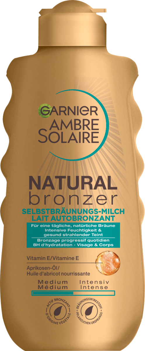 Молочко-автозагар Natural Bronzer 200мл Garnier
