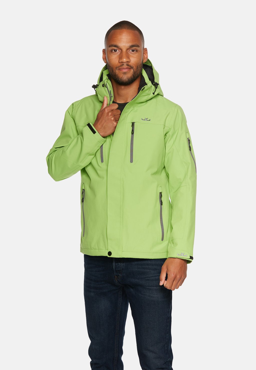 Куртка Jeff Green, светло-зеленый
