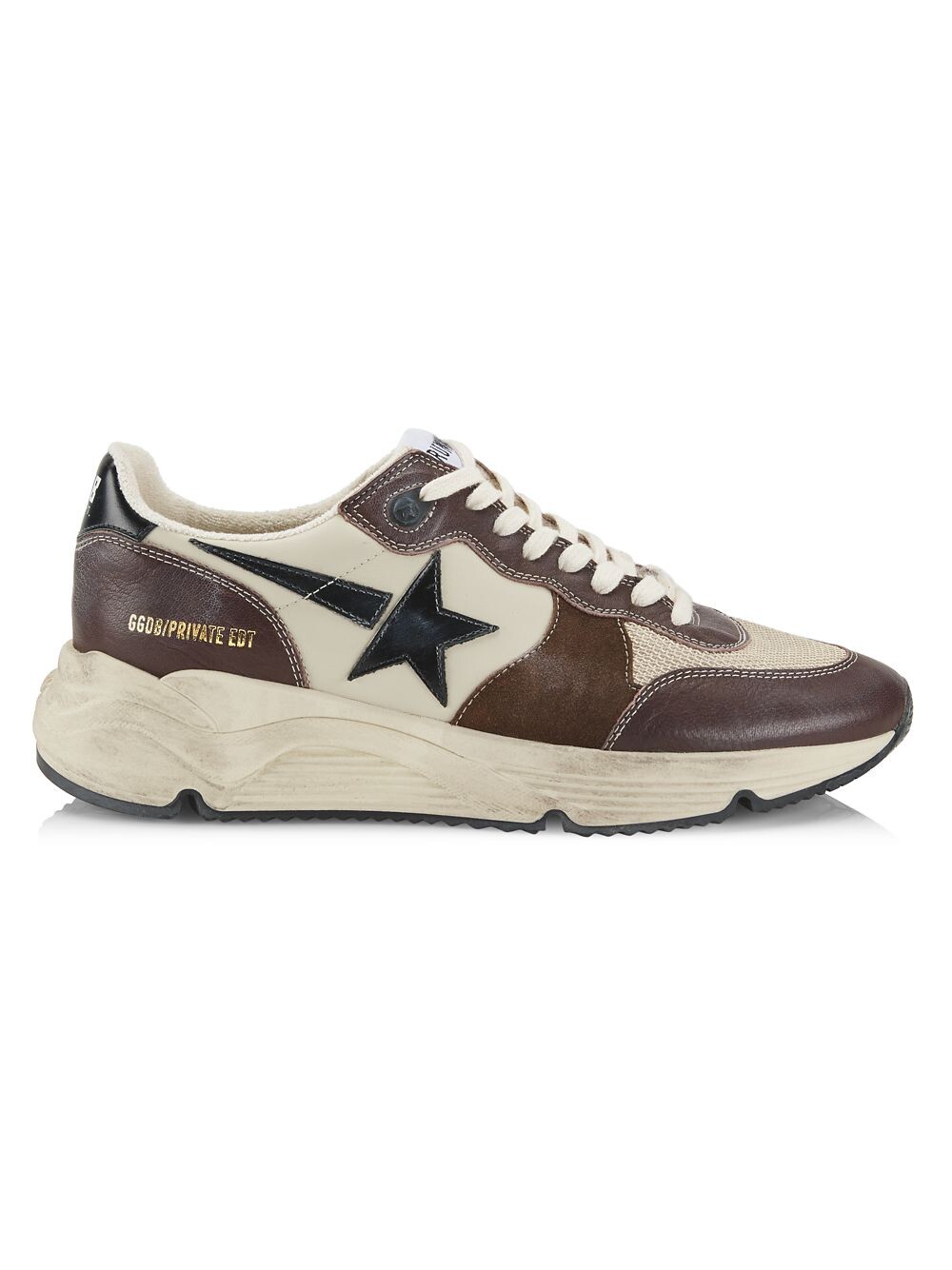

Низкие кроссовки Running Sole Golden Goose, коричневый
