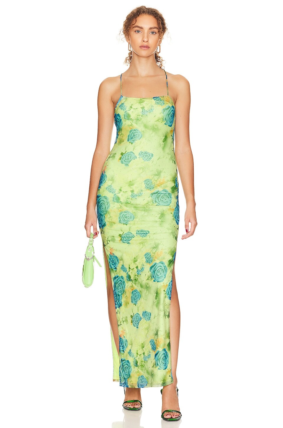 

Платье макси superdown Lorena, цвет Blue Floral