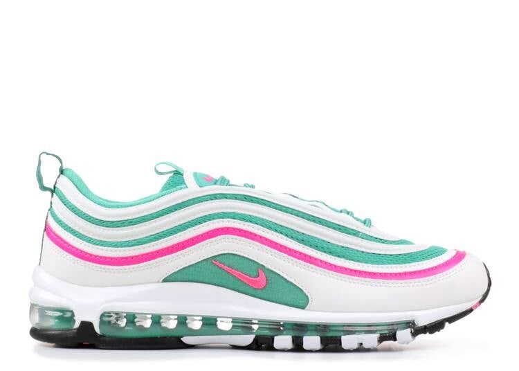 

Кроссовки Nike AIR MAX 97 'SOUTH BEACH', белый, Белый;зеленый