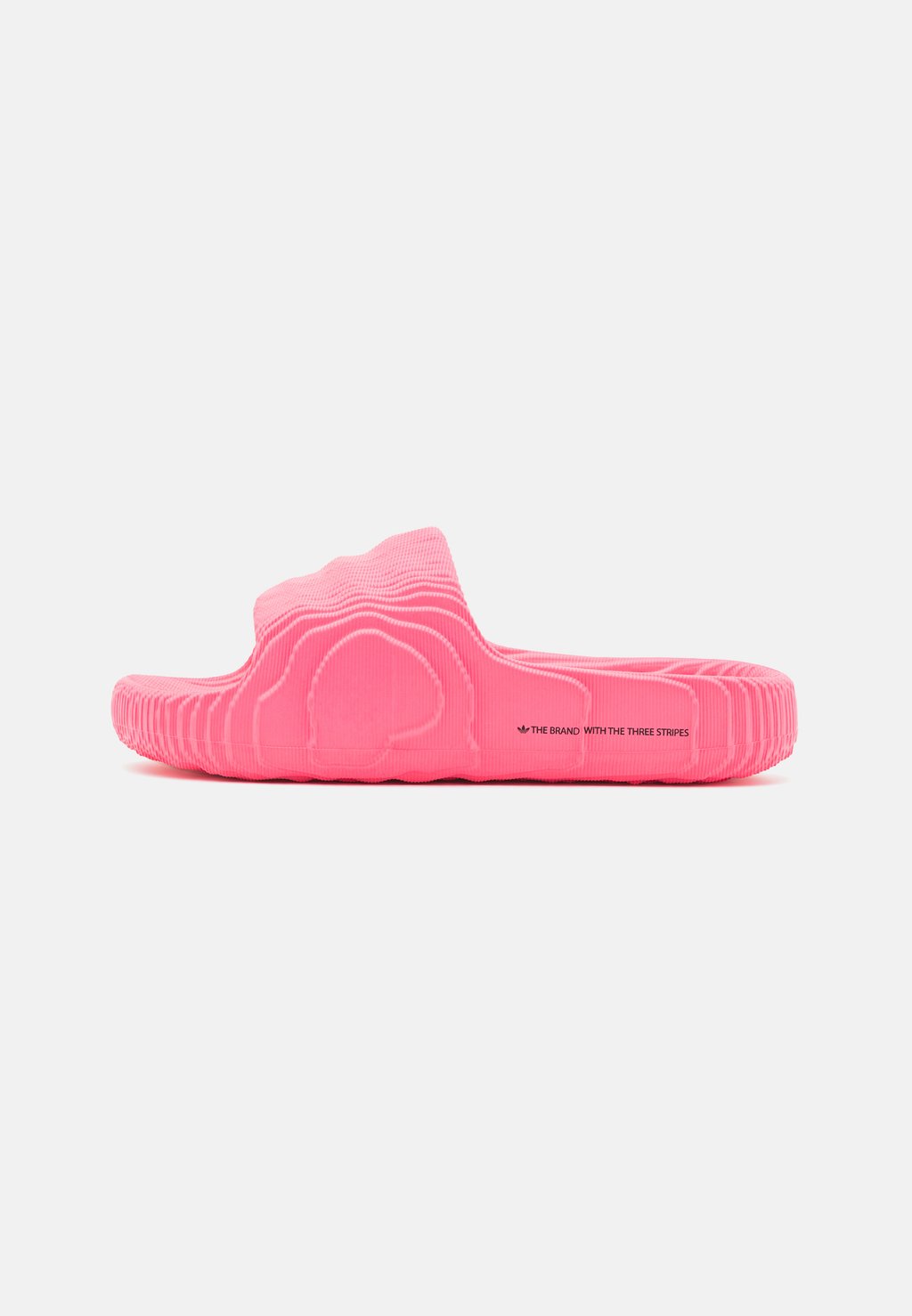 Пляжные тапочки Adilette 22 adidas Originals, цвет lucid pink/core black