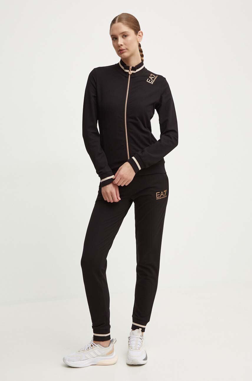 

Спортивный костюм EA7 Emporio Armani, черный