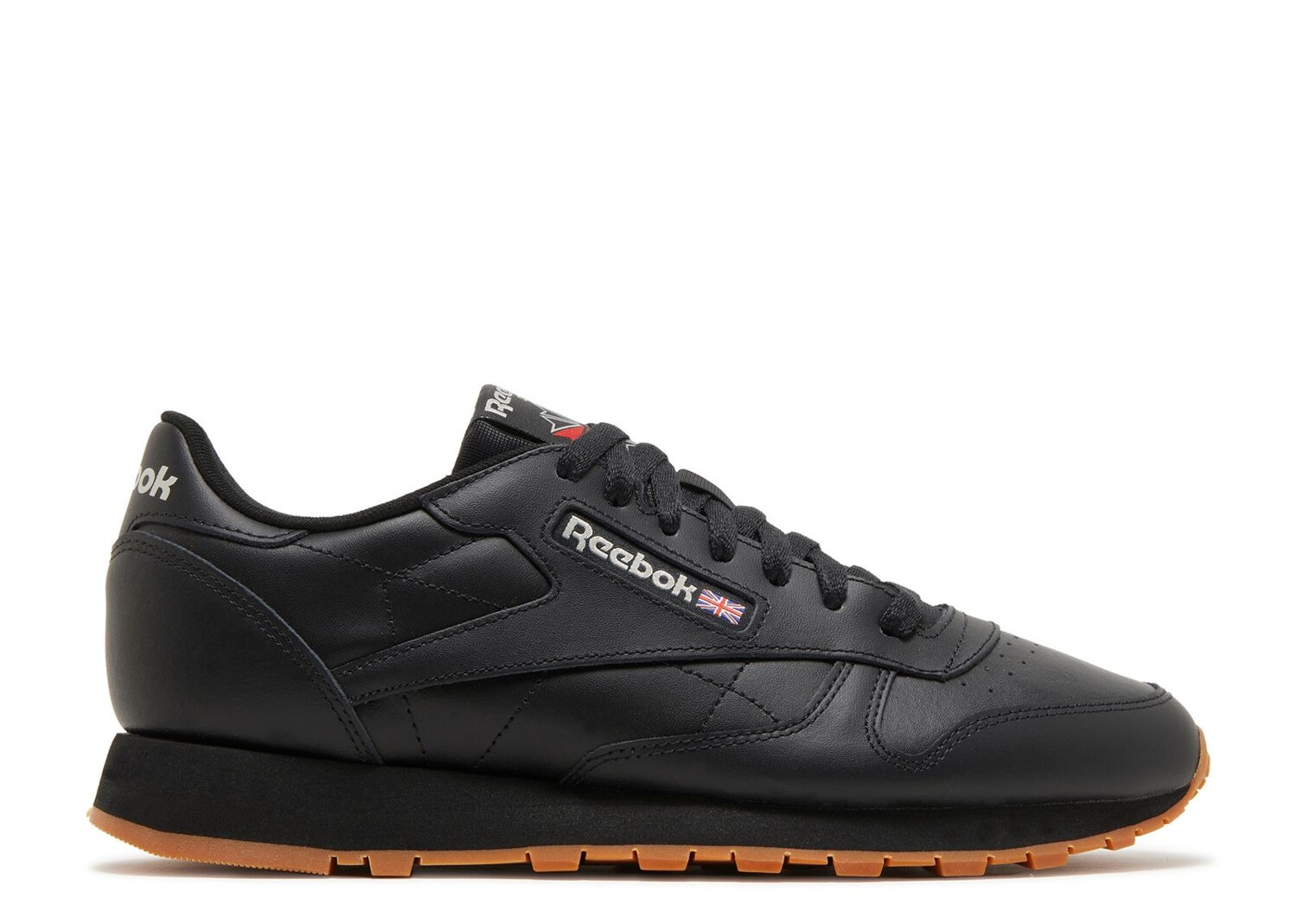 

Кроссовки Reebok Classic Leather 'Black Gum', черный