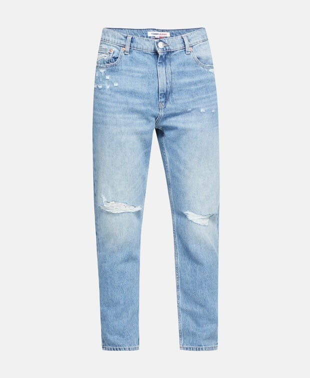 

Разрушенные джинсы Tommy Jeans, светло-синий