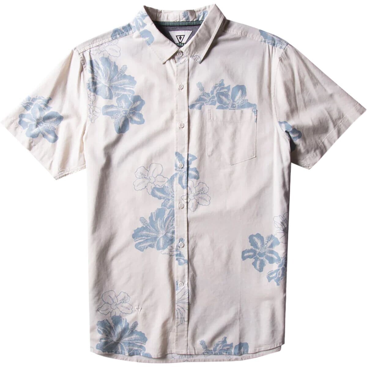 

Рубашка с короткими рукавами byebiscus eco Vissla, цвет bone