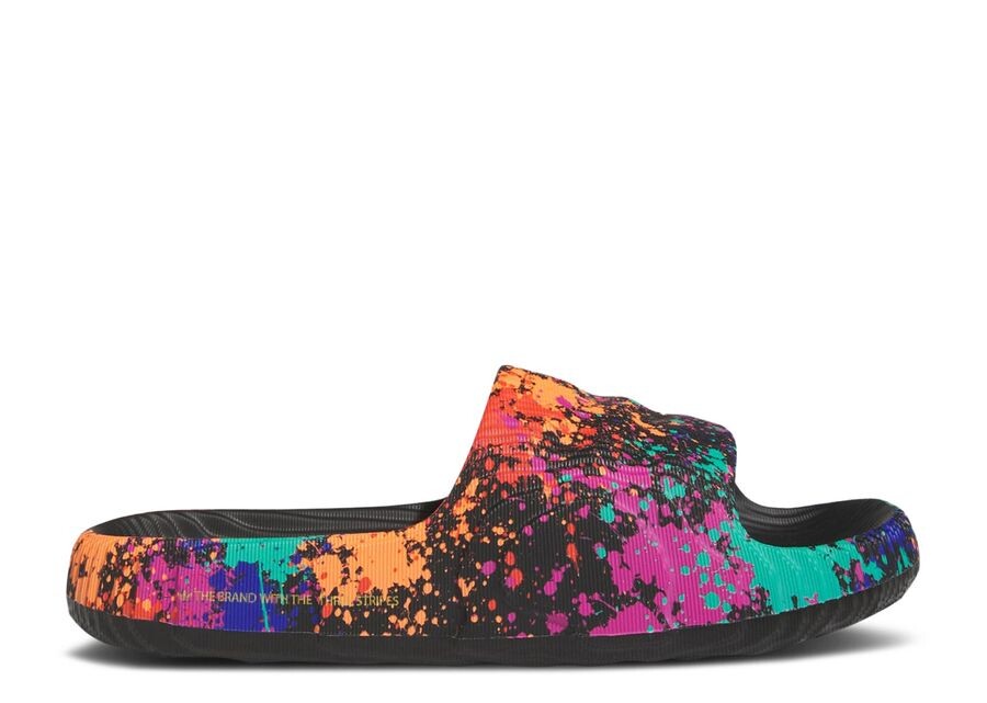 

Кроссовки adidas Adilette 22 Slide, цвет Black Paint Splatter
