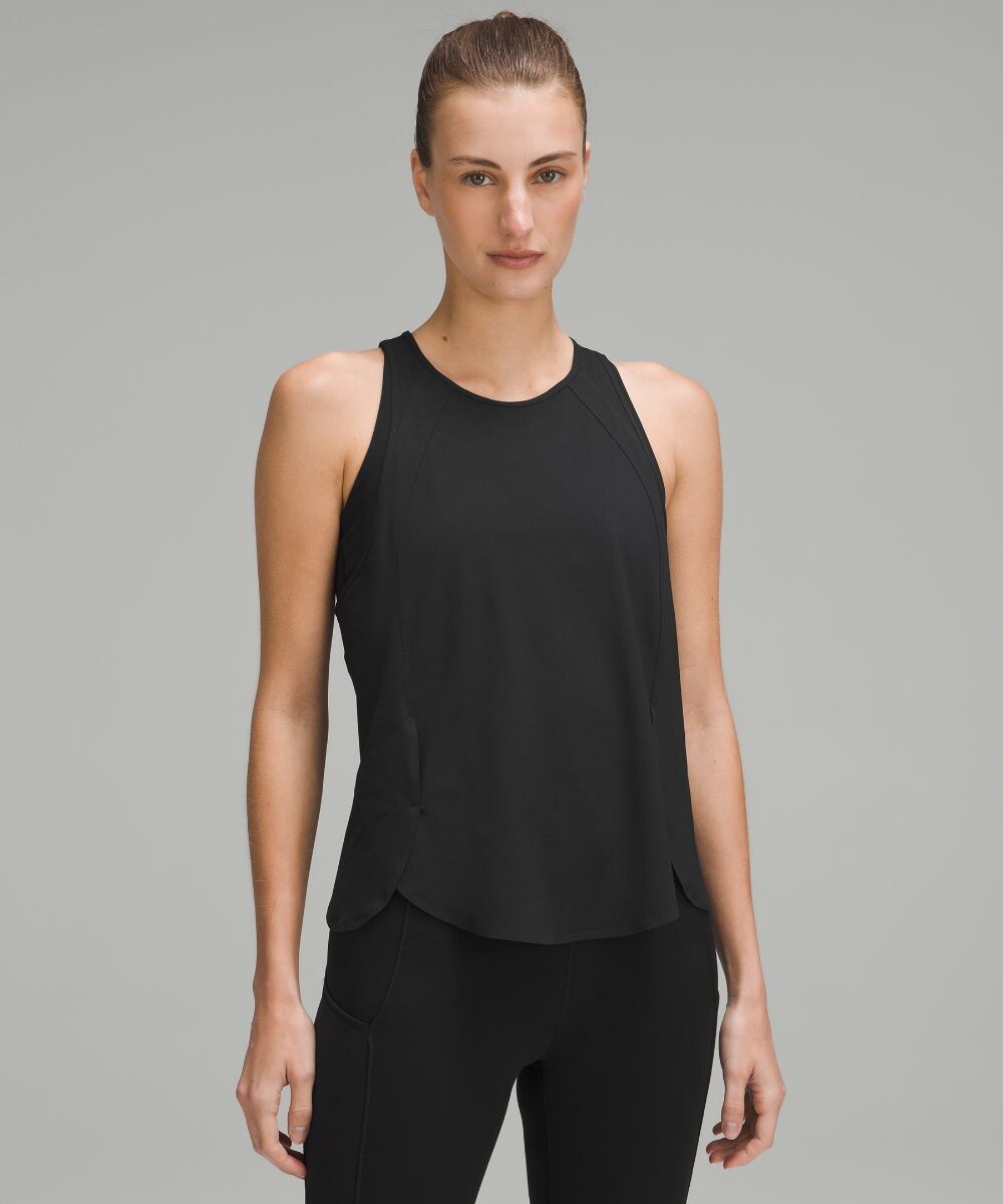 

Майка для бега с высокой вентиляцией Lululemon, черный