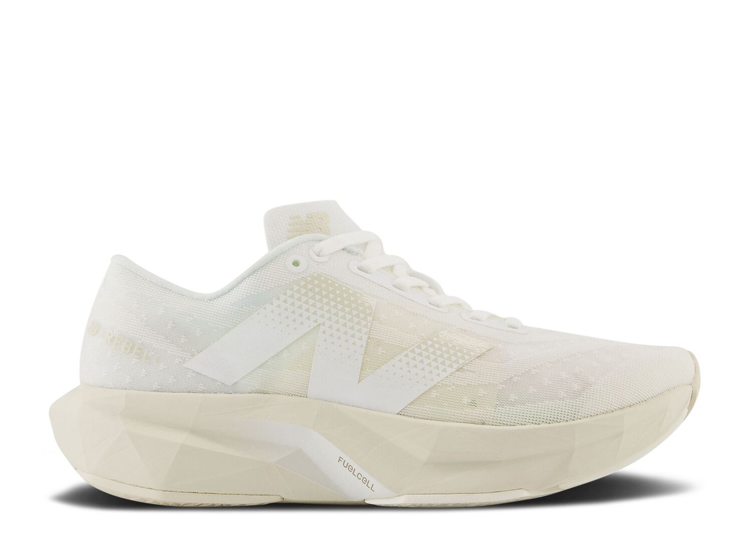 

Кроссовки New Balance Wmns Fuelcell Rebel V4 'White Linen', кремовый, Бежевый