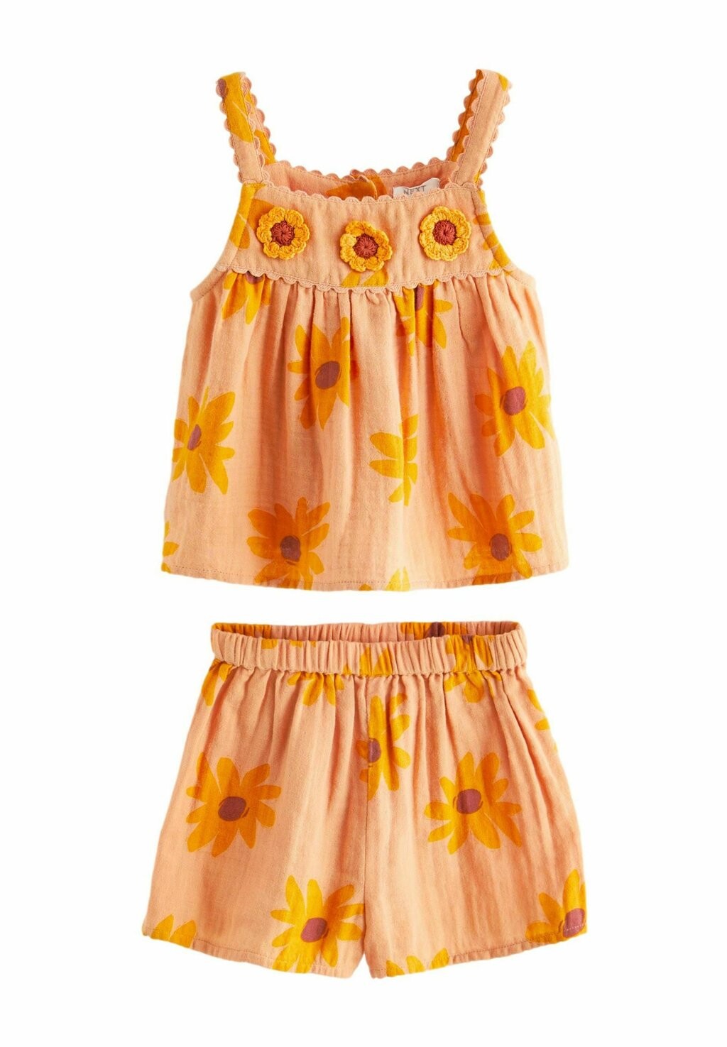 Шорты SUNFLOWER-REGULAR FIT SET Next, цвет orange бикини sunsafe 2 piece set regular fit next цвет orange peach