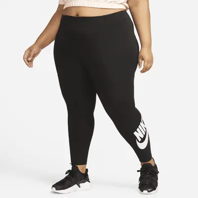 

Леггинсы Nike Sportswear Classics, черный/белый