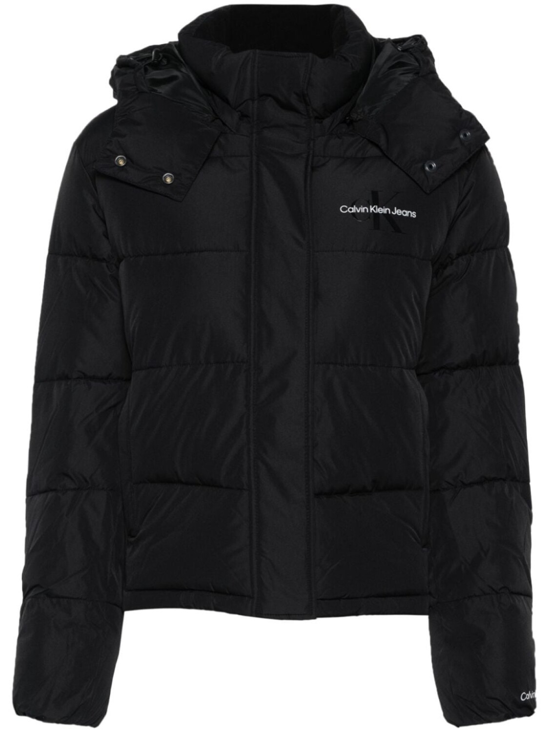

Calvin Klein Jeans укороченный пуховик, черный