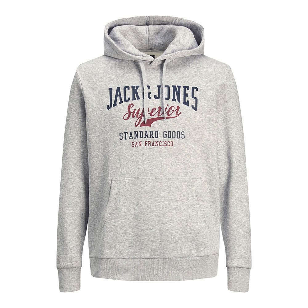 

Худи Jack & Jones Logo, серый