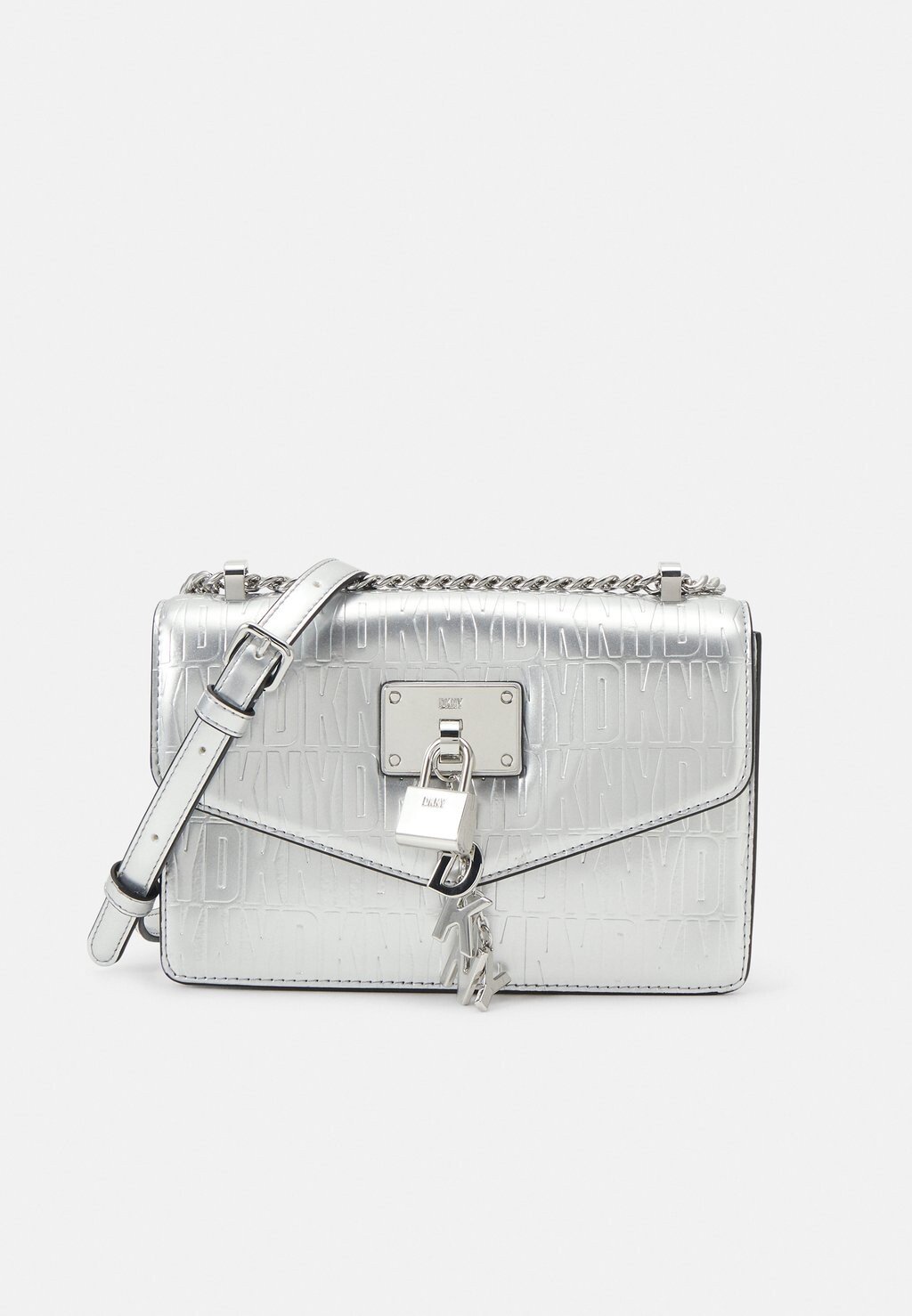 

Сумка DKNY ПЛАТЕЖНИК ELISSA FLAP, серебристый