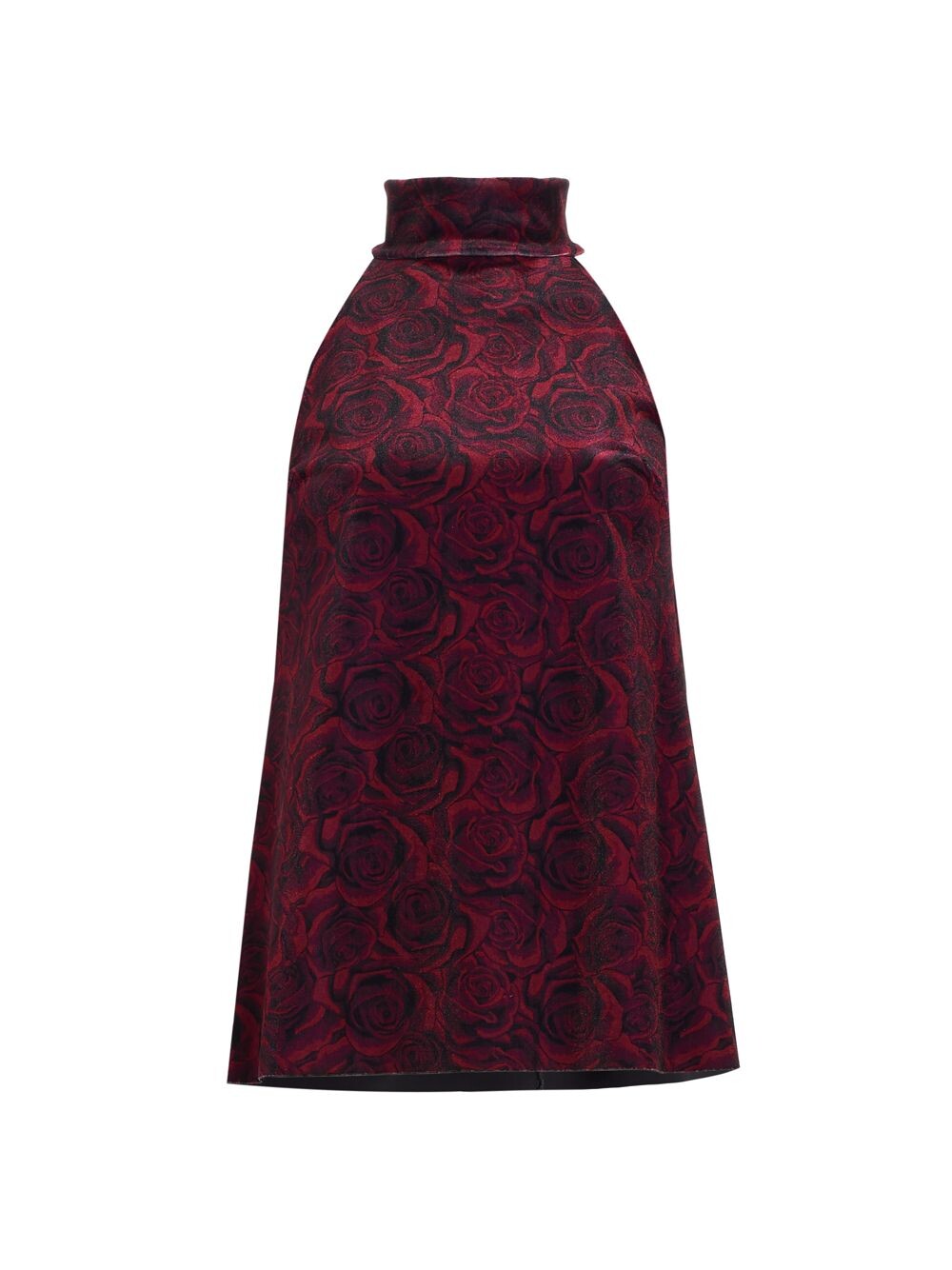 

Топ Tiffy Velvet Rose с принтом на бретельках Chiara Boni La Petite Robe, роза