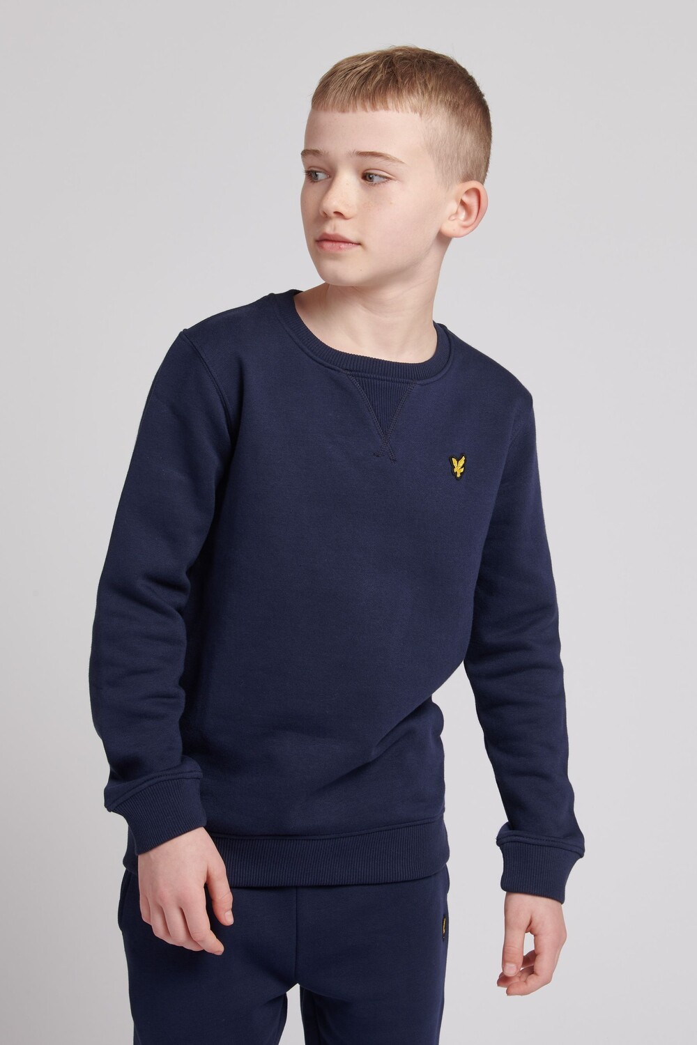 

Классический флисовый свитшот Lyle & Scott, синий