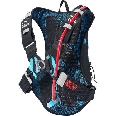 MTB Hydro 8 Гидратационный пакет USWE, цвет Black/Horizon Blue zulo 2 plus гидратационный пакет uswe черный