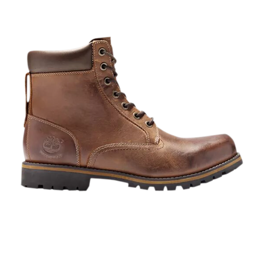 Прочный 6-дюймовый водонепроницаемый ботинок Timberland, коричневый