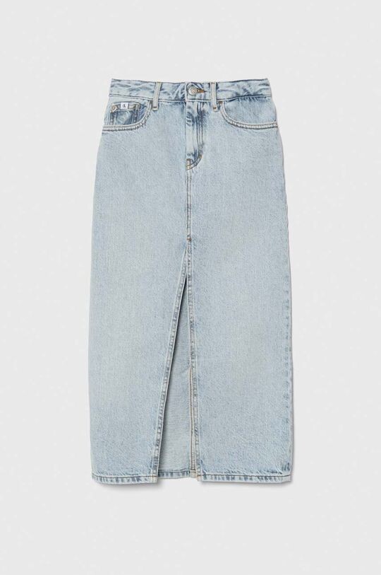 

Детская джинсовая юбка Calvin Klein Jeans, синий