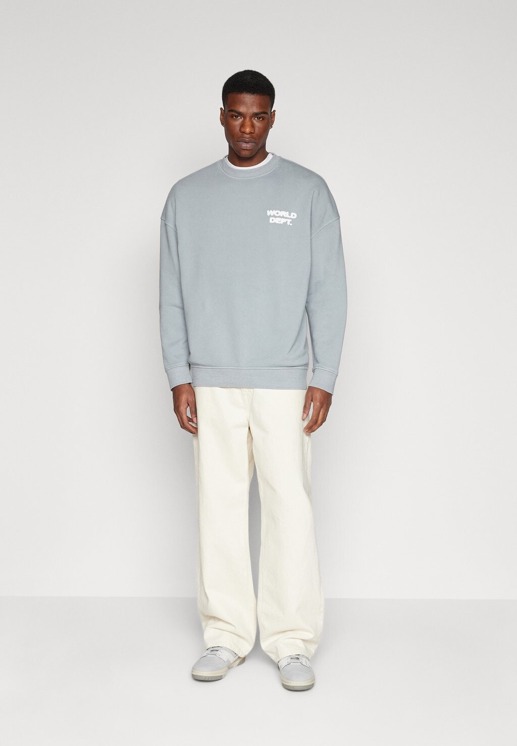 

Толстовка Printed Crew Terry Unisex YOURTURN, цвет dark grey