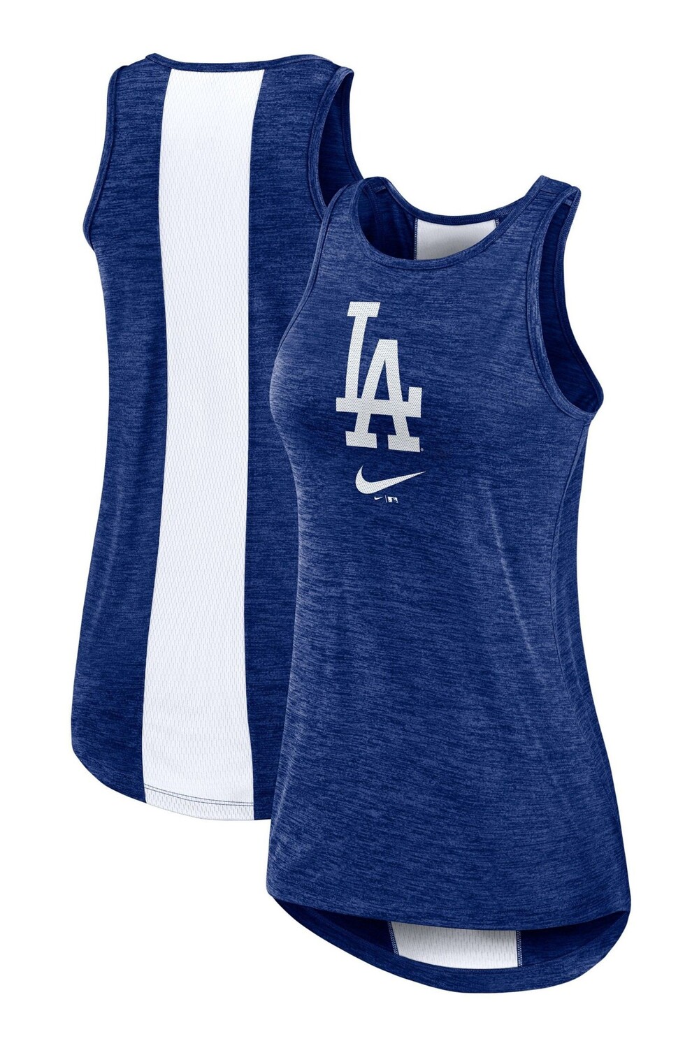 

Топ без рукавов с высоким воротником Los Angeles Dodgers Nike, синий