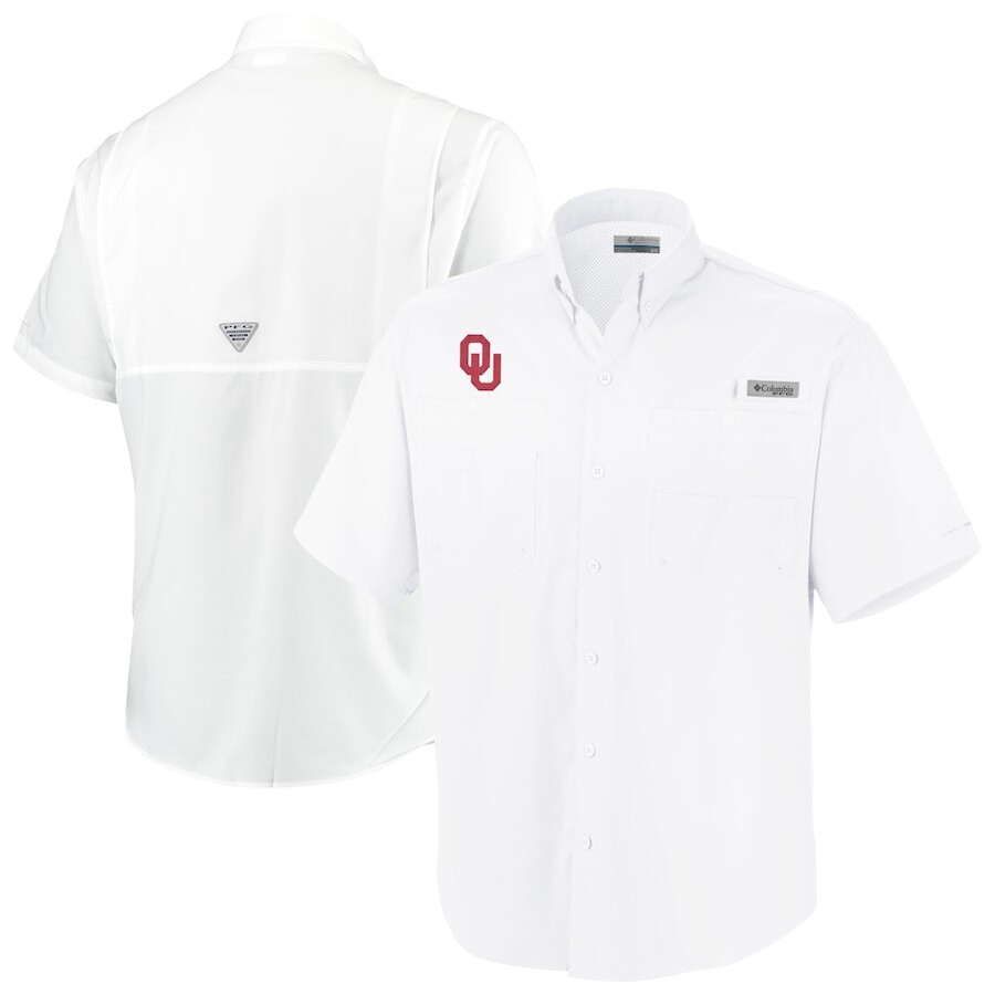 

Рубашка Columbia Oklahoma Sooners, белый