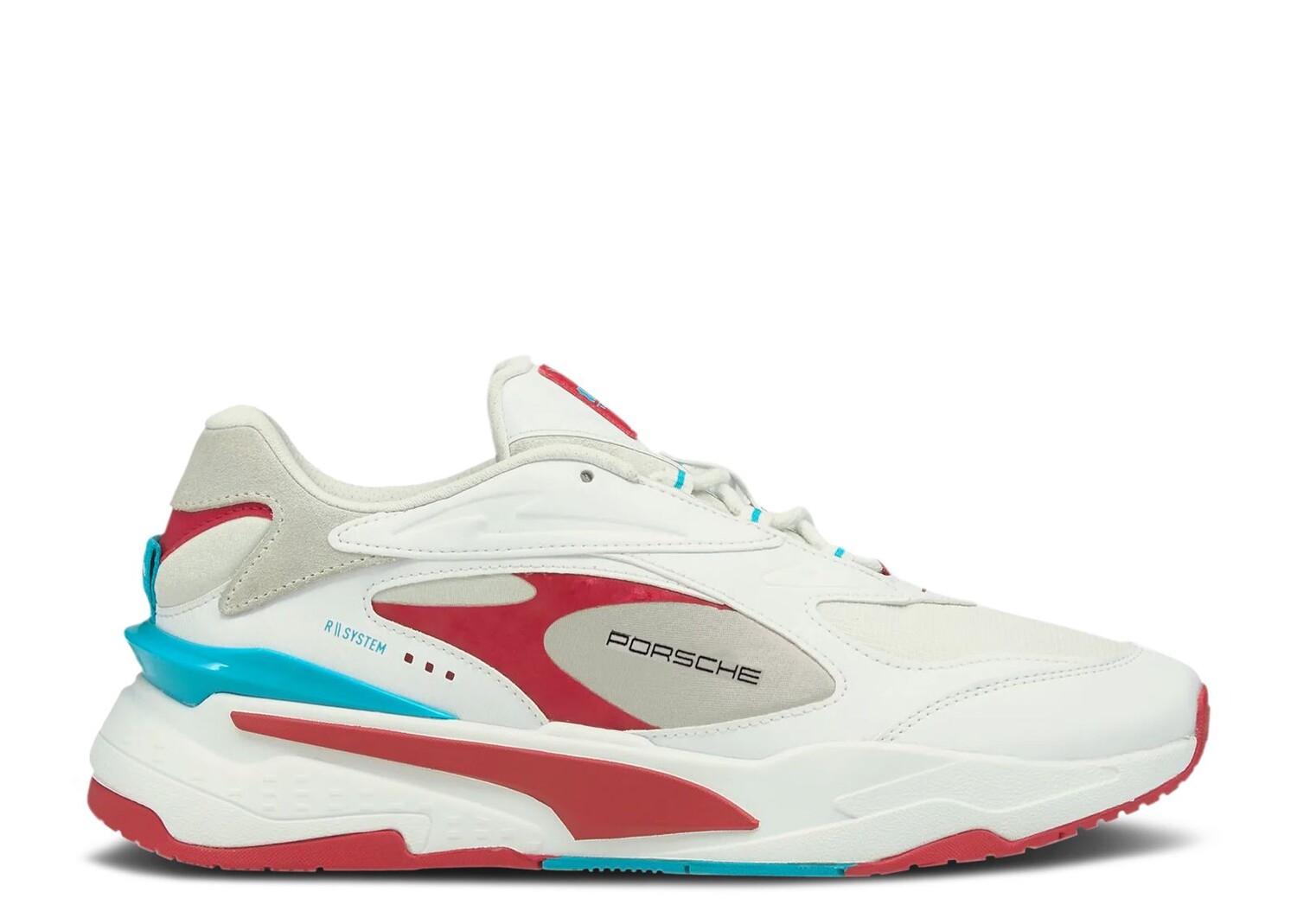 

Кроссовки Puma Porsche Legacy X Rs-Fast 'White American Beauty', белый