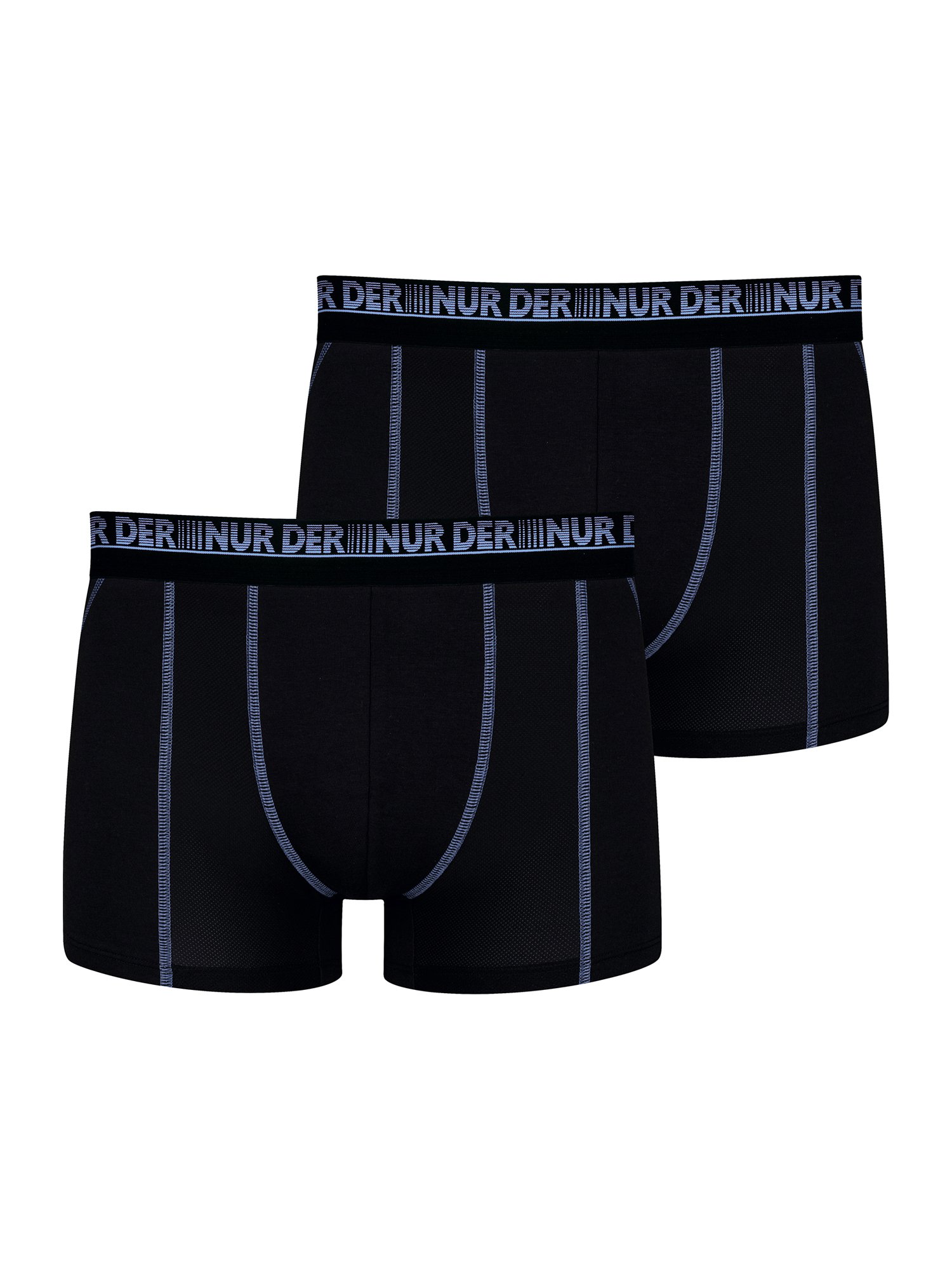 

Боксеры NUR DER Retro Pants Boxer 3D-Flex Air, цвет schwarz/denimblau