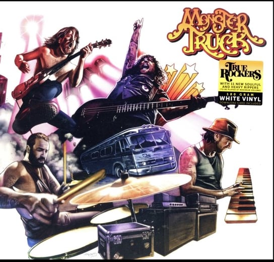 Виниловая пластинка Monster Truck - True Rockers (белый винил) 0819873016595 виниловая пластинка monster truck true rockers coloured