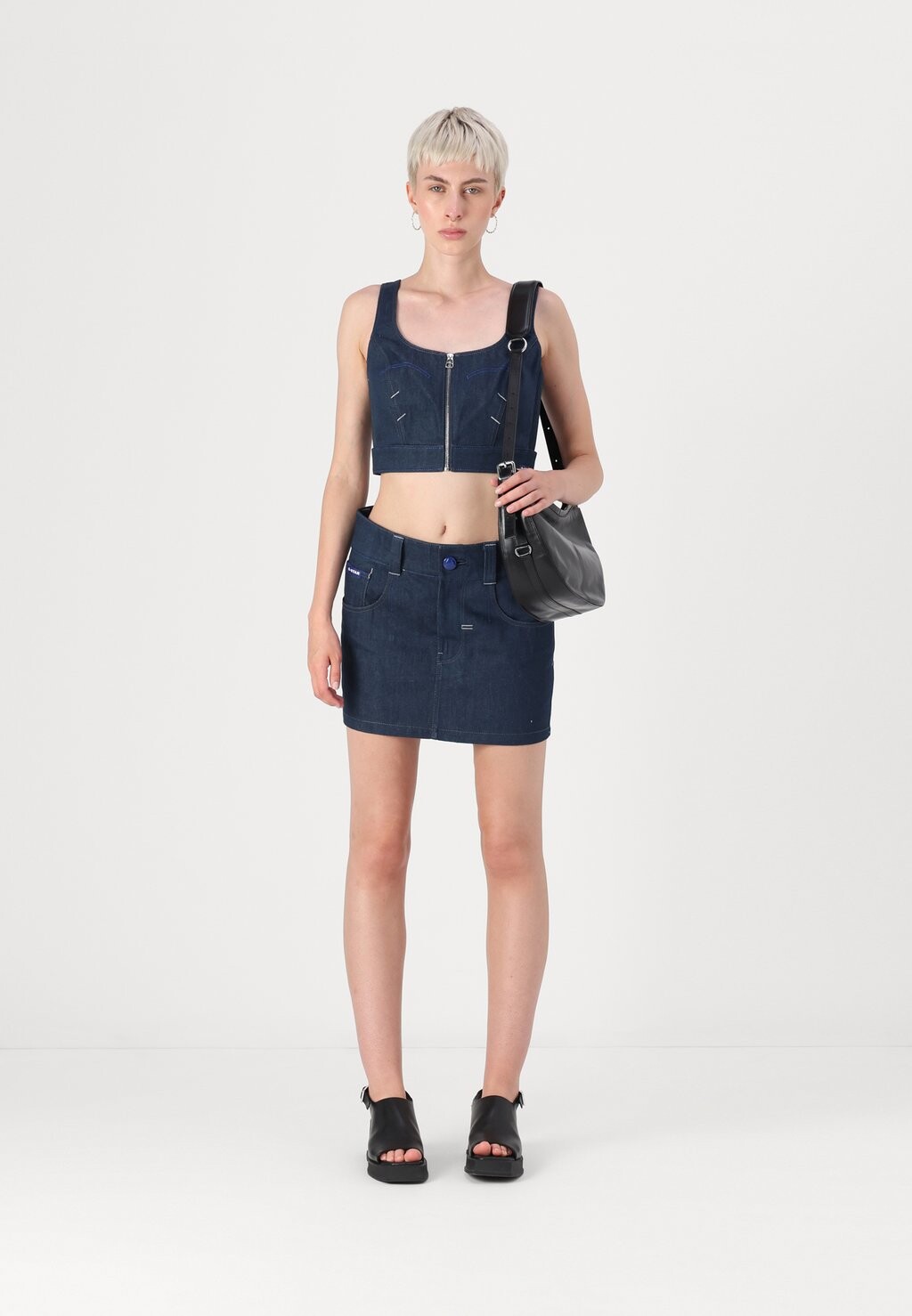 

Юбка из денима ORIGINS BOWEY SKIRT G-STAR, цвет Raw Denim