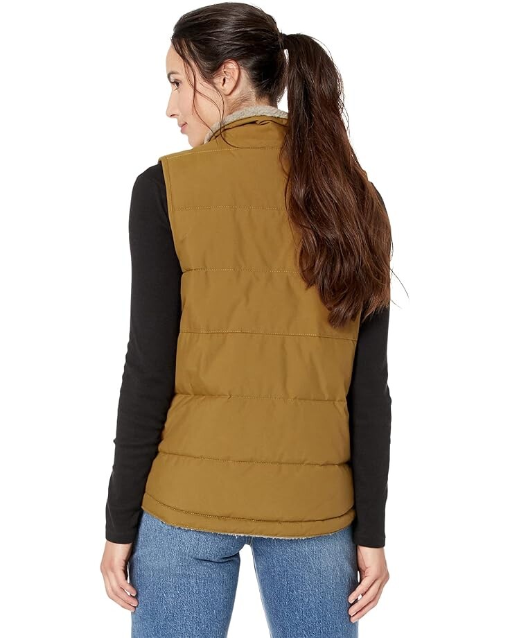 

Утепленный жилет Carhartt Relaxed Fit Midweight Utility Vest, цвет Oak Brown
