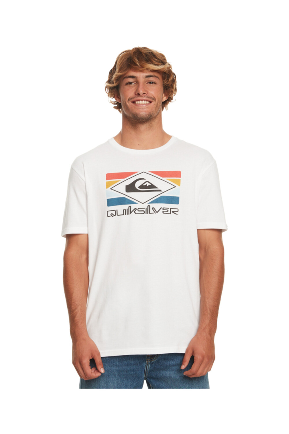 

Qs Rainbow — мужская футболка Quiksilver, белый