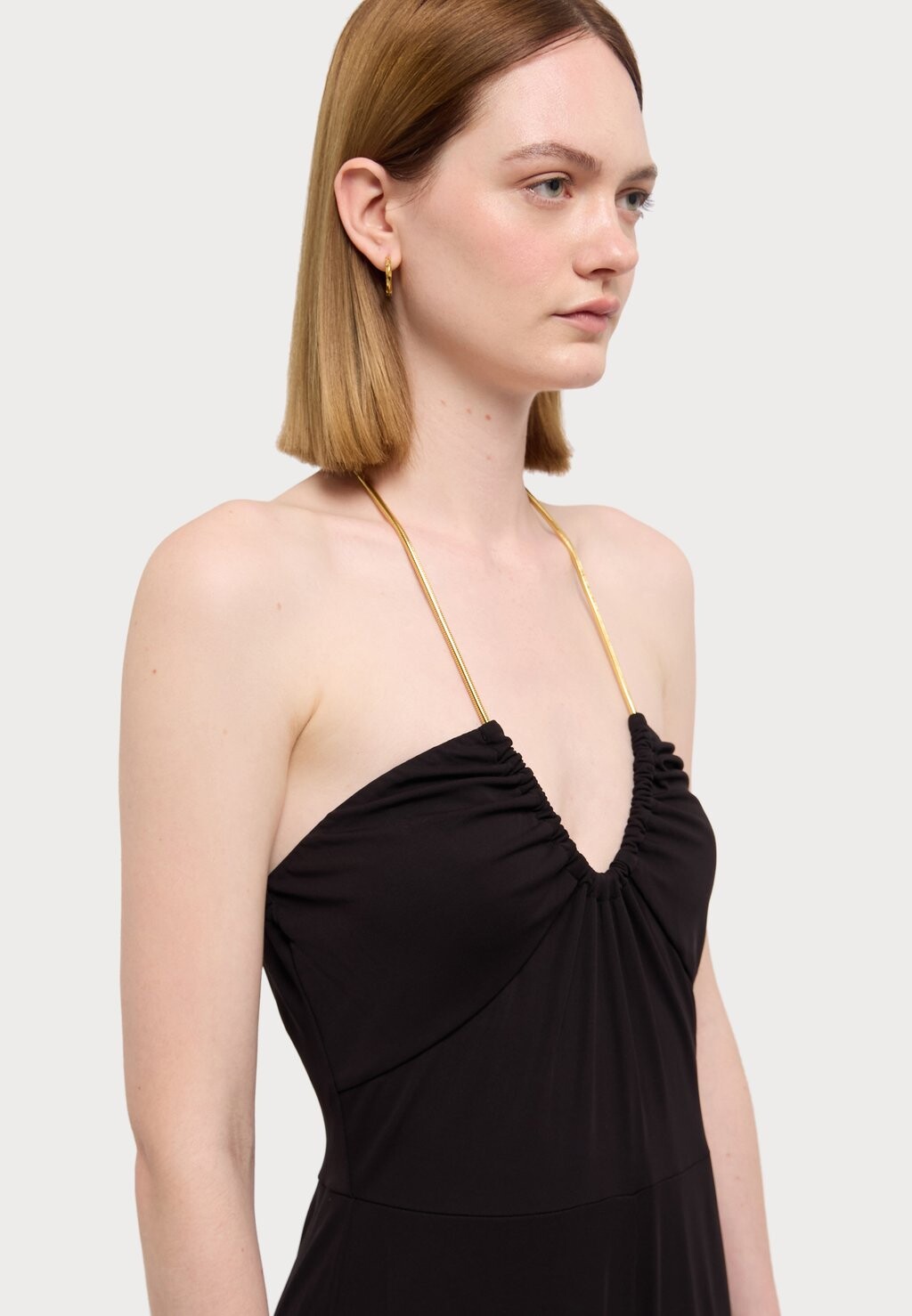 

Комбинезон WIDE LEG CHAIN JUMPSUIT MICHAEL Michael Kors, черный