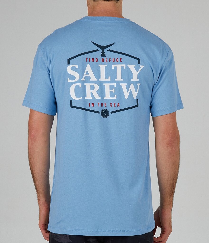 

Футболка с короткими рукавами Salty Crew Skipjack, синий