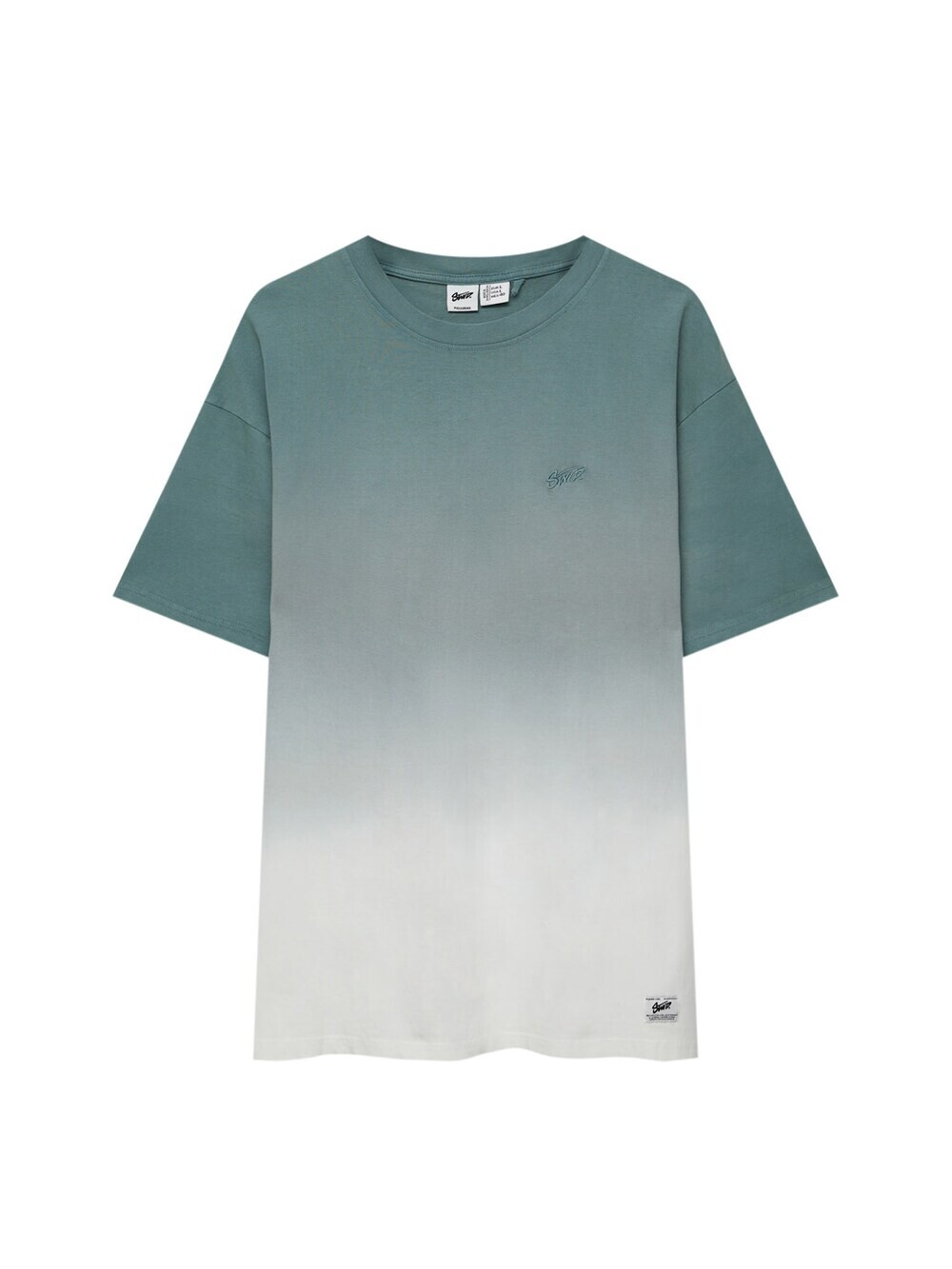 

Футболка Pull&Bear, зеленый