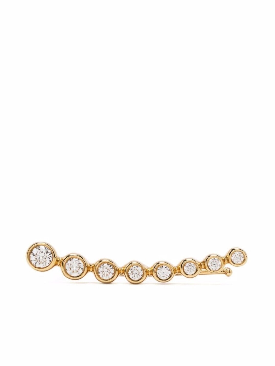 

Серьга Cascade из желтого золота с бриллиантами Djula, золотой