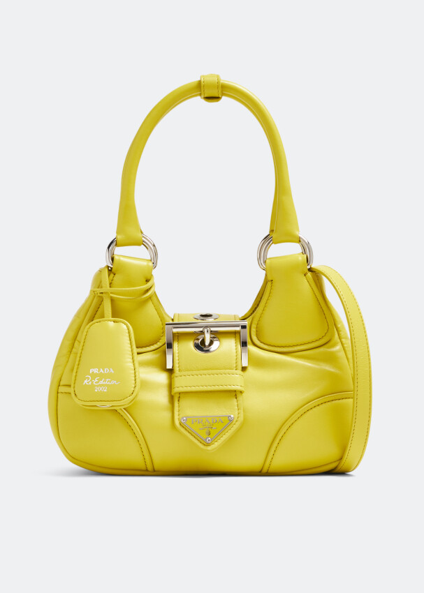 

Сумка Prada Moon Padded Leather, желтый