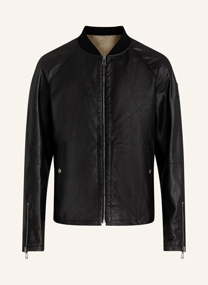 

Двусторонний кожаный блузон centenary Belstaff, черный