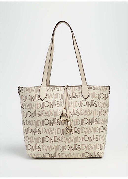 

Белая женская сумка на плечо на молнии David Jones