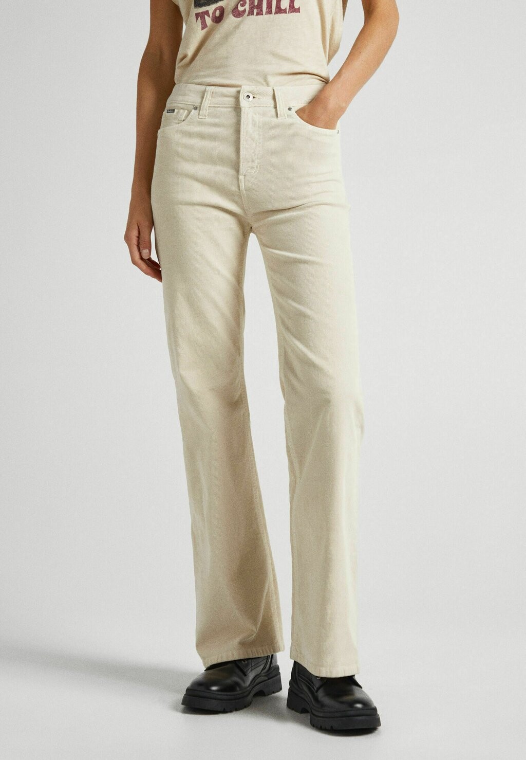 

Брюки Willa Pepe Jeans, цвет ivory white